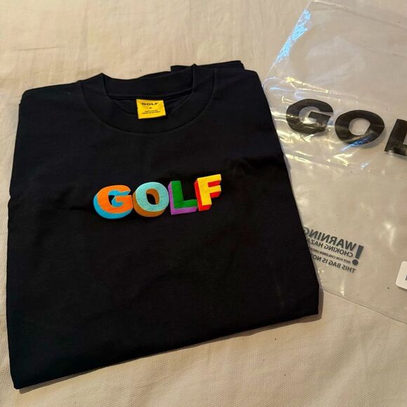 Golf Wang Other - GOLF WANG COMMUNITY NWT black Multi 3D T-shirt size sm